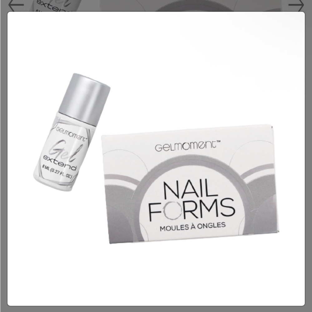 GelMoment Nail Forms and Gel Extend Set